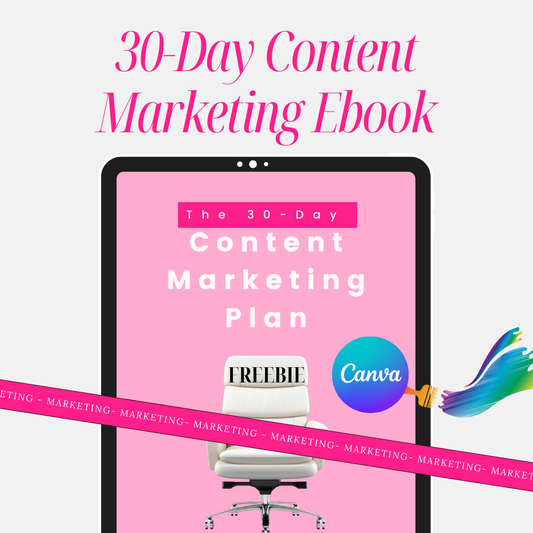 30-Day Content Marketing Ebook Template